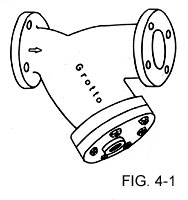 Figure of Y Type Strainer