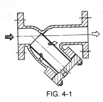 Daigram of Y Type Strainer